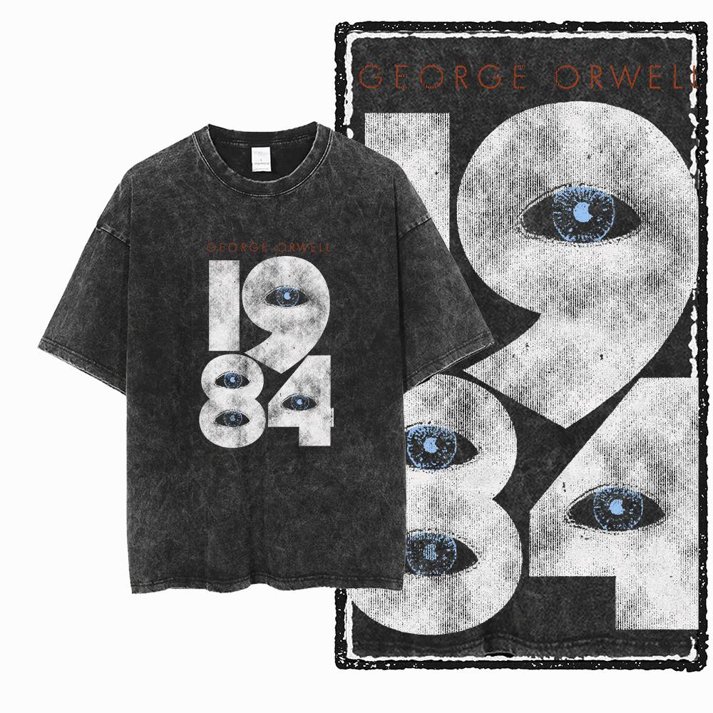 تي شيرت رجالي G02 حصري مصنوع م - مراجعة Acid Wash Vintage Graphic T Shirt وسعره