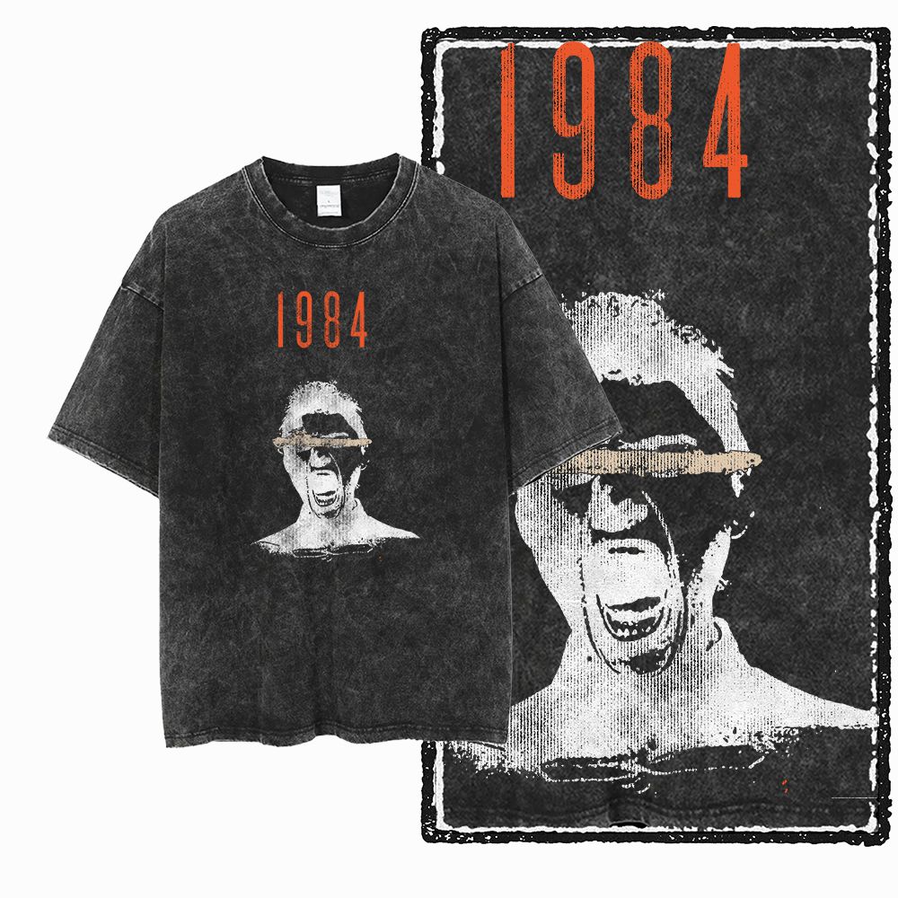 تي شيرت رجالي G02 حصري مصنوع م - مراجعة Acid Wash Vintage Graphic T Shirt وسعره