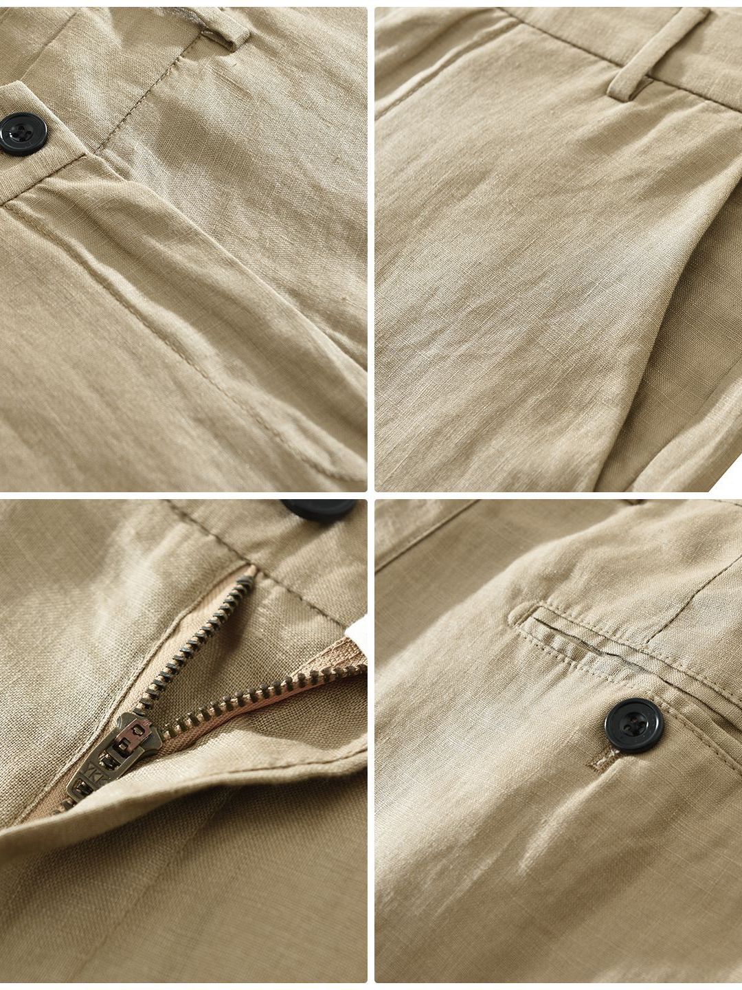 طقم كاجوال رجالي صيفي من الكتا - مراجعة Mens Linen Shirt Long Sleeve وسعره