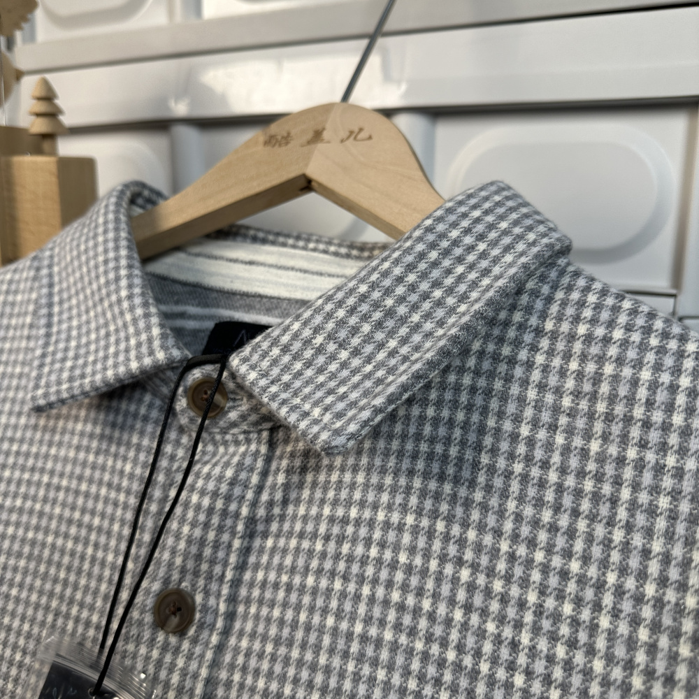 جاكيت رجالي من الفلانيل القطني - مراجعة Flannel Plaid Shirt Heavy Weight وسعره