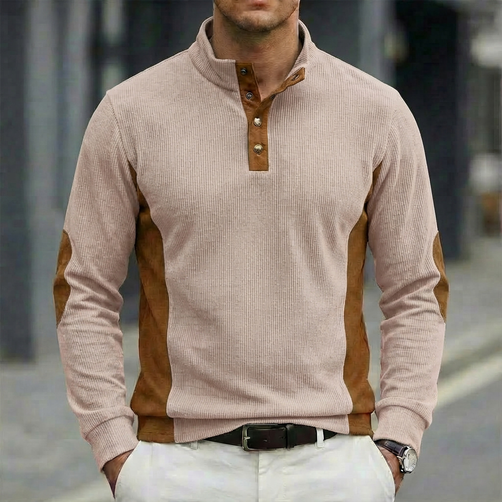 قميص بولو رجالي جديد من الكورد - مراجعة Corduroy Button Up Shirt Men وسعره