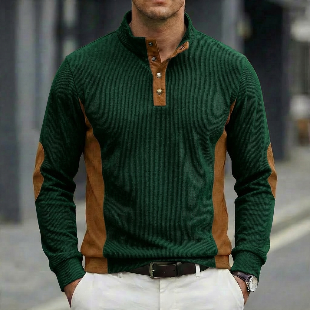 قميص بولو رجالي جديد من الكورد - مراجعة Corduroy Button Up Shirt Men وسعره