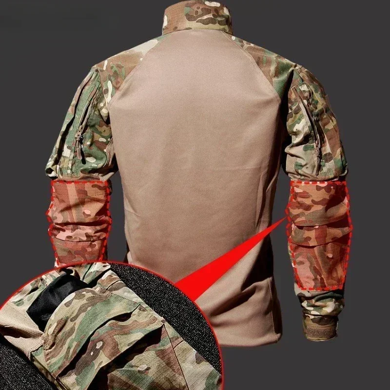 طقم قميص تكتيكي جديد للرجال، م - مراجعة Tactical Military Shirt Cargo وسعره