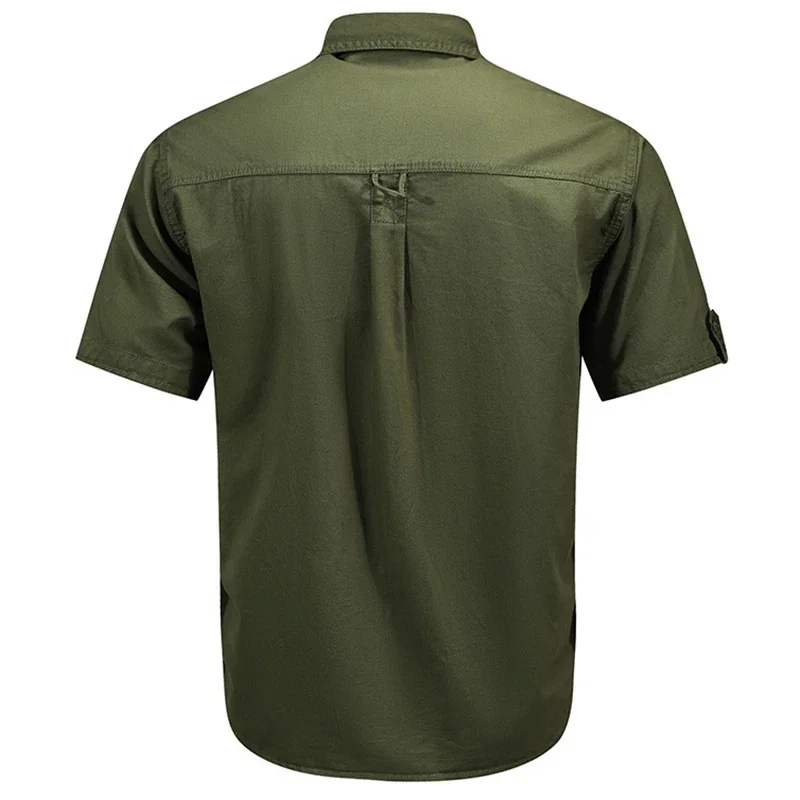 الرجال التكتيكية قصيرة الأكمام - مراجعة Tactical Military Shirt Cargo وسعره
