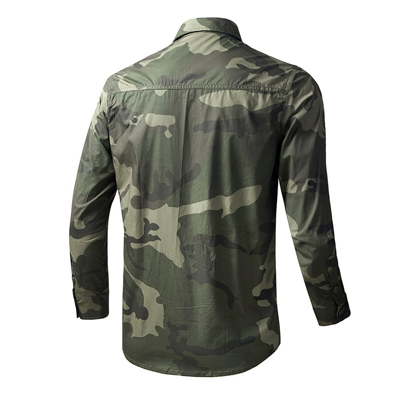 قمصان تكتيكية رجالية للربيع وا - مراجعة Tactical Military Shirt Cargo وسعره