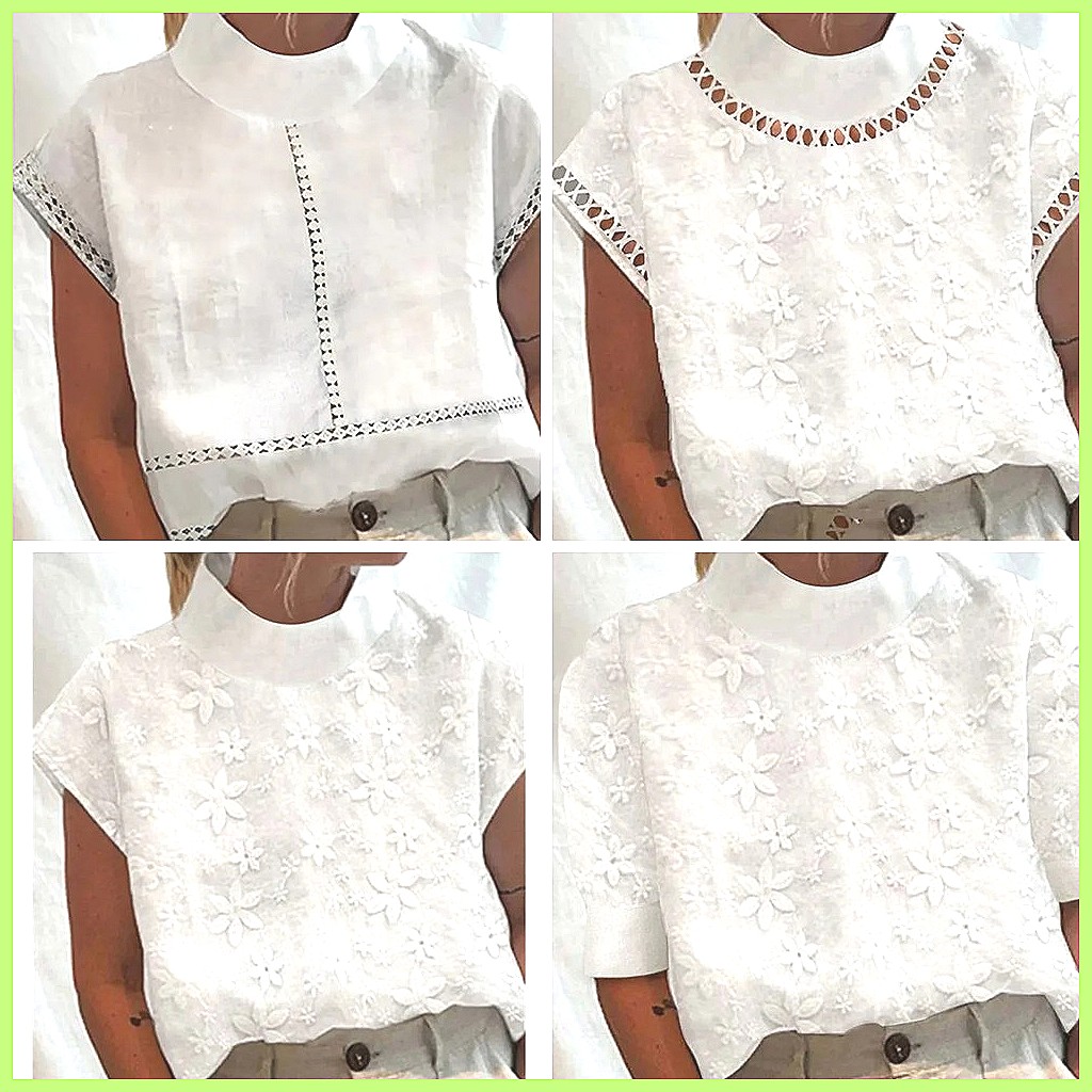 قميص نسائي من القطن والكتان، ب - مراجعة Shirts وسعره