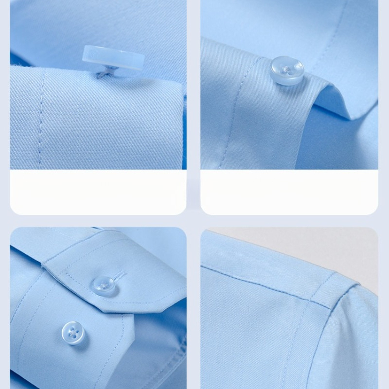 قميص رجالي بأكمام طويلة من ألي - مراجعة Breathable Bamboo Fiber Shirt Non Iron وسعره