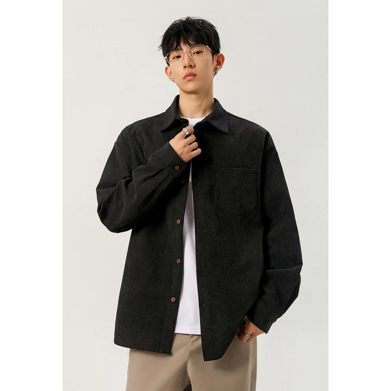 قميص رجالي من قماش الكوردوروي  - مراجعة Corduroy Button Up Shirt Men وسعره