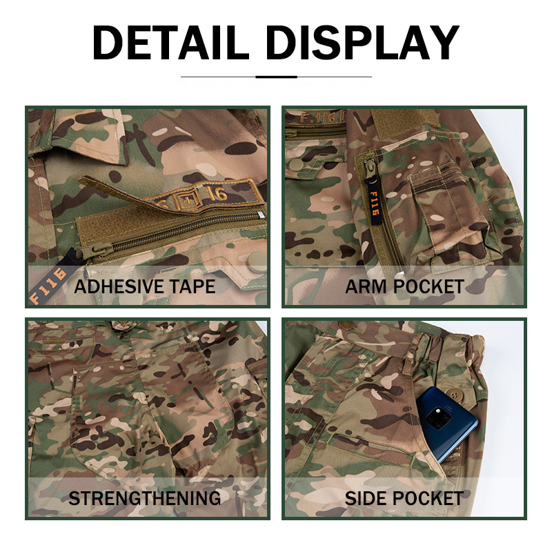 قميص تكتيكي موحد Lynjacye F116 - مراجعة Tactical Military Shirt Cargo وسعره