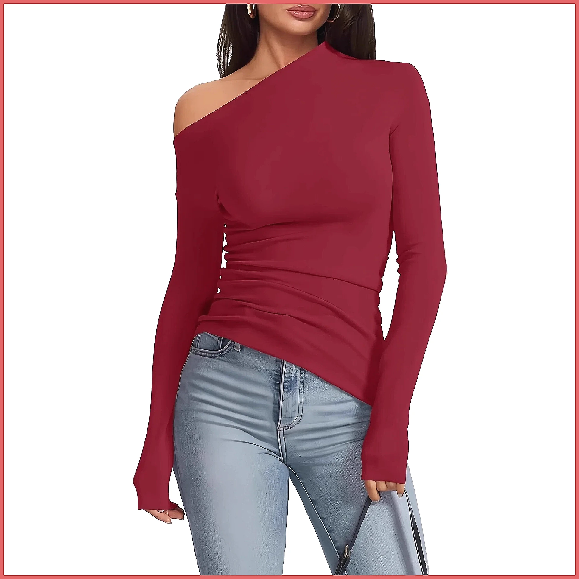 تي شيرت نسائي بأكمام طويلة وكت - مراجعة Shirts وسعره