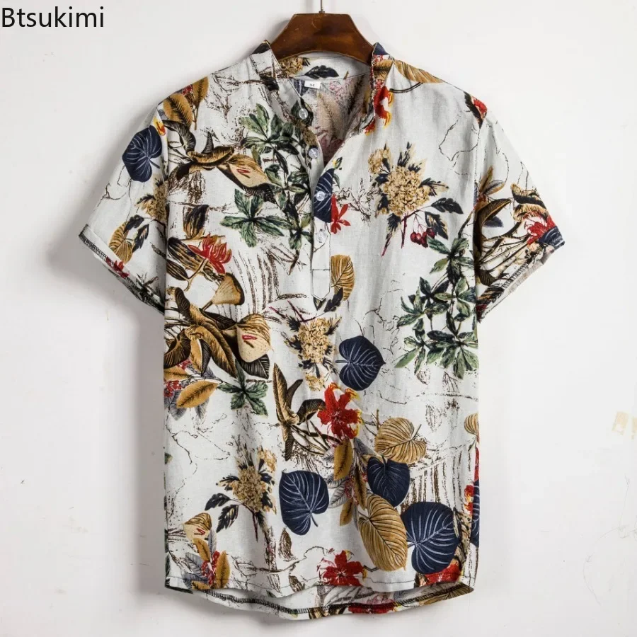 حار بيع الرجال هاواي الأزهار ط - مراجعة Vintage Hawaiian Floral Shirt وسعره
