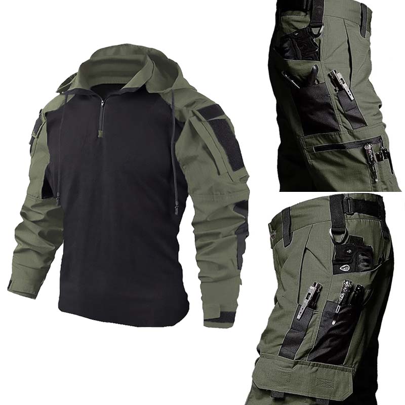 طقم زي تكتيكي عسكري: قميص فروغ - مراجعة Tactical Military Shirt Cargo وسعره