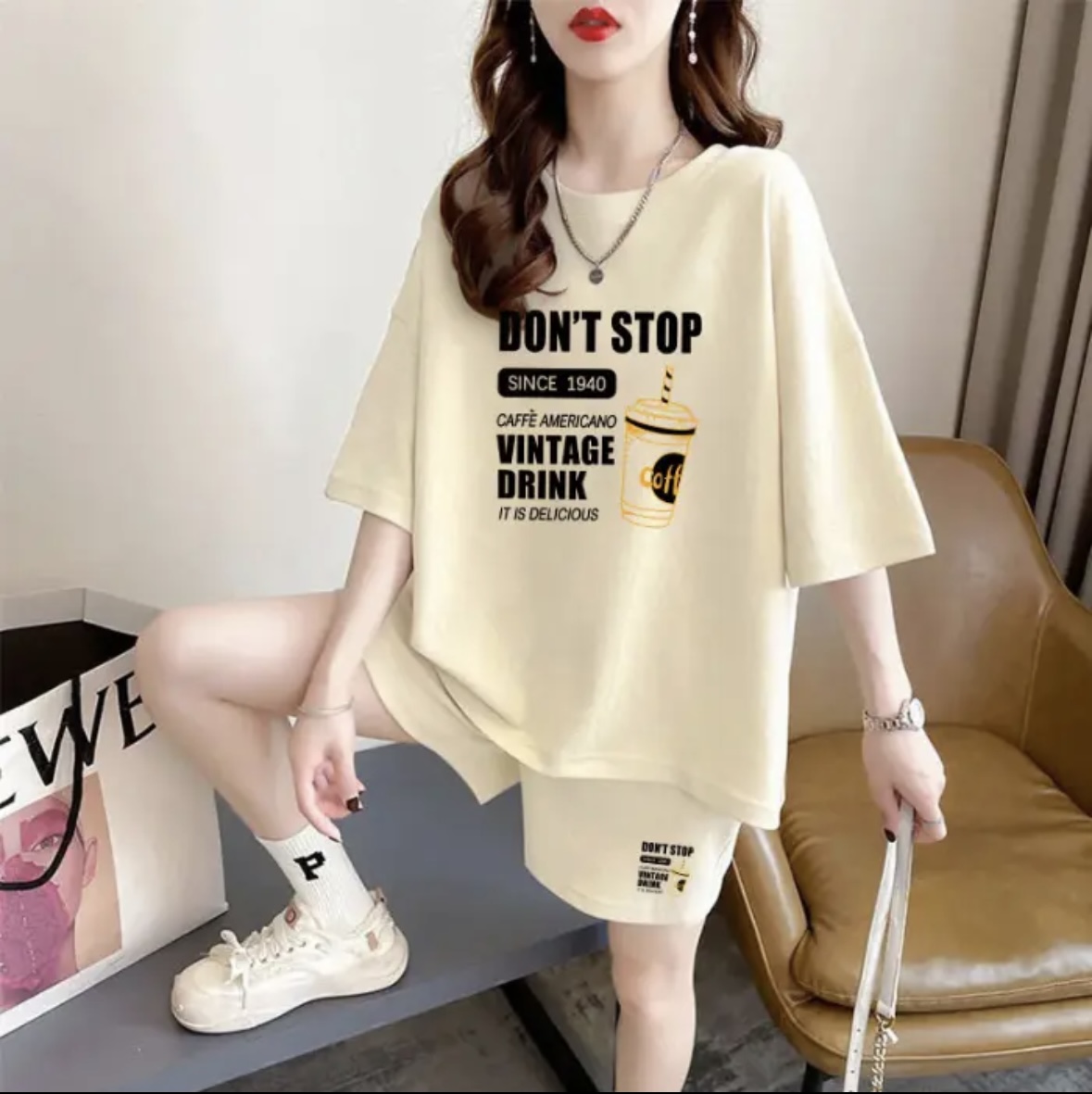طقم شورت صيفي نسائي عصري، ملاب - مراجعة Shirts وسعره